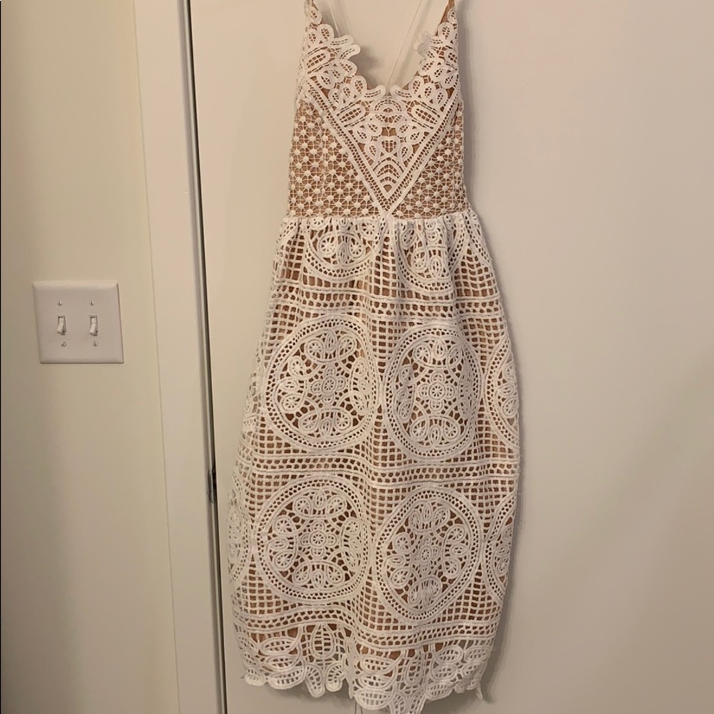 White dress